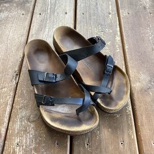 Birkenstock Marayi Black Strappy Sandals Size 42 | US 11-12